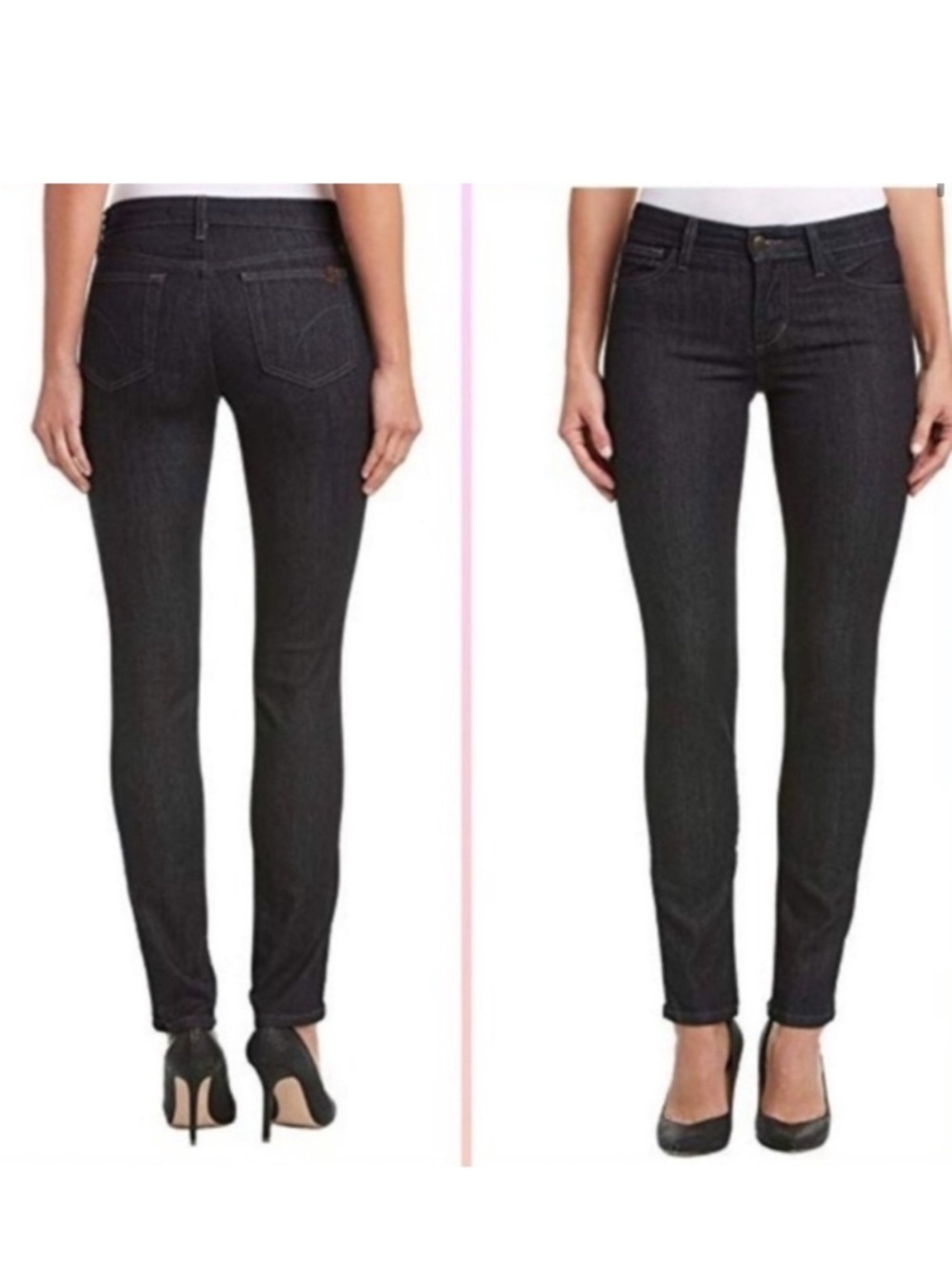 JOE’s Jeans Braylin Straight Leg Dark Blue Wash Denim size 25